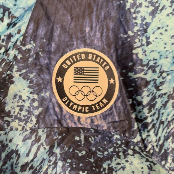 Nike Size Large Windbreaker Jacket Team USA Olympic Blue Lebron James - Picture 8 of 11